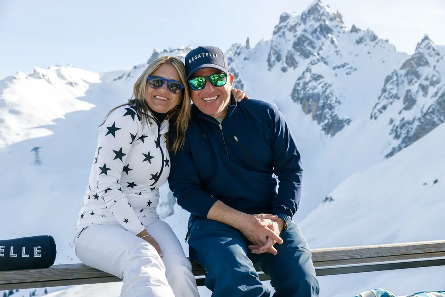 Private ski holiday photography in the mountains